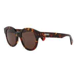 Kenzo Womens Round/Oval Havana Havana Brown Fashion Designer Eyewear